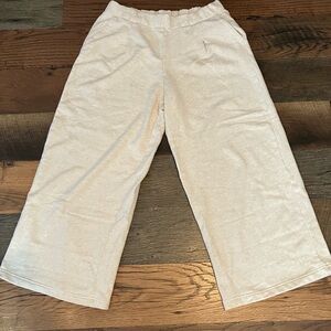 Aerie New Heights wide leg trouser sweatpants